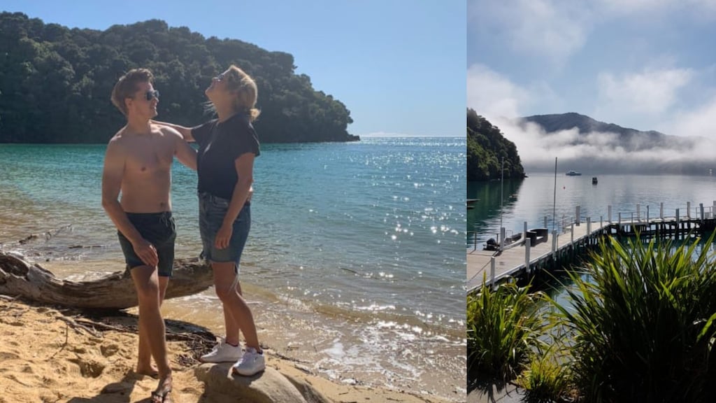 Sabine en Aron in lockdown in een van Nieuw-Zeelands meest luxe resorts