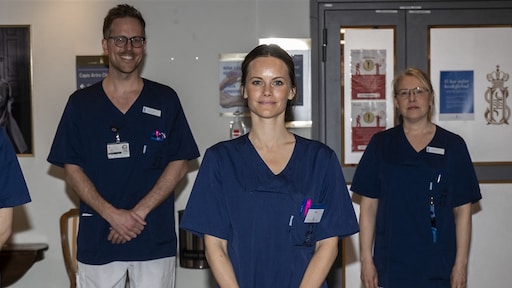 Zweedse prinses Sofia aan de slag in ziekenhuis om coronavirus aan te pakken