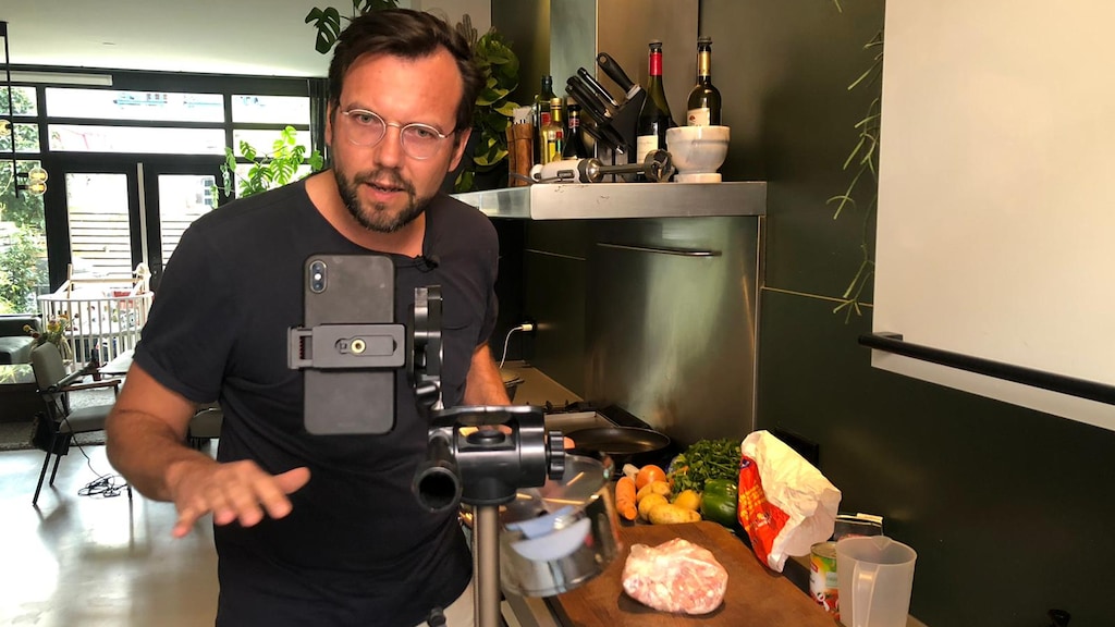 Emiel begon een digitale eetclub: 'Leerzaam en gezellig'