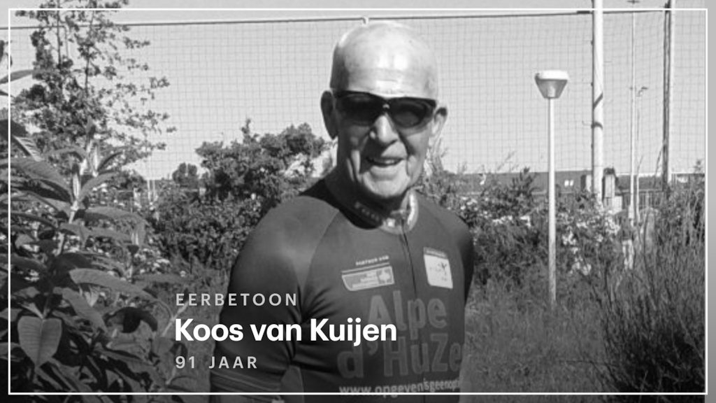 'Mijn vader fietst boven een ereronde, dat heeft hij wel verdiend'