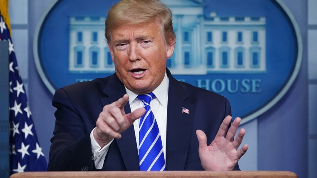 Trump wil desinfectiemiddel per injectie toedienen: 'Totaal ridicuul'