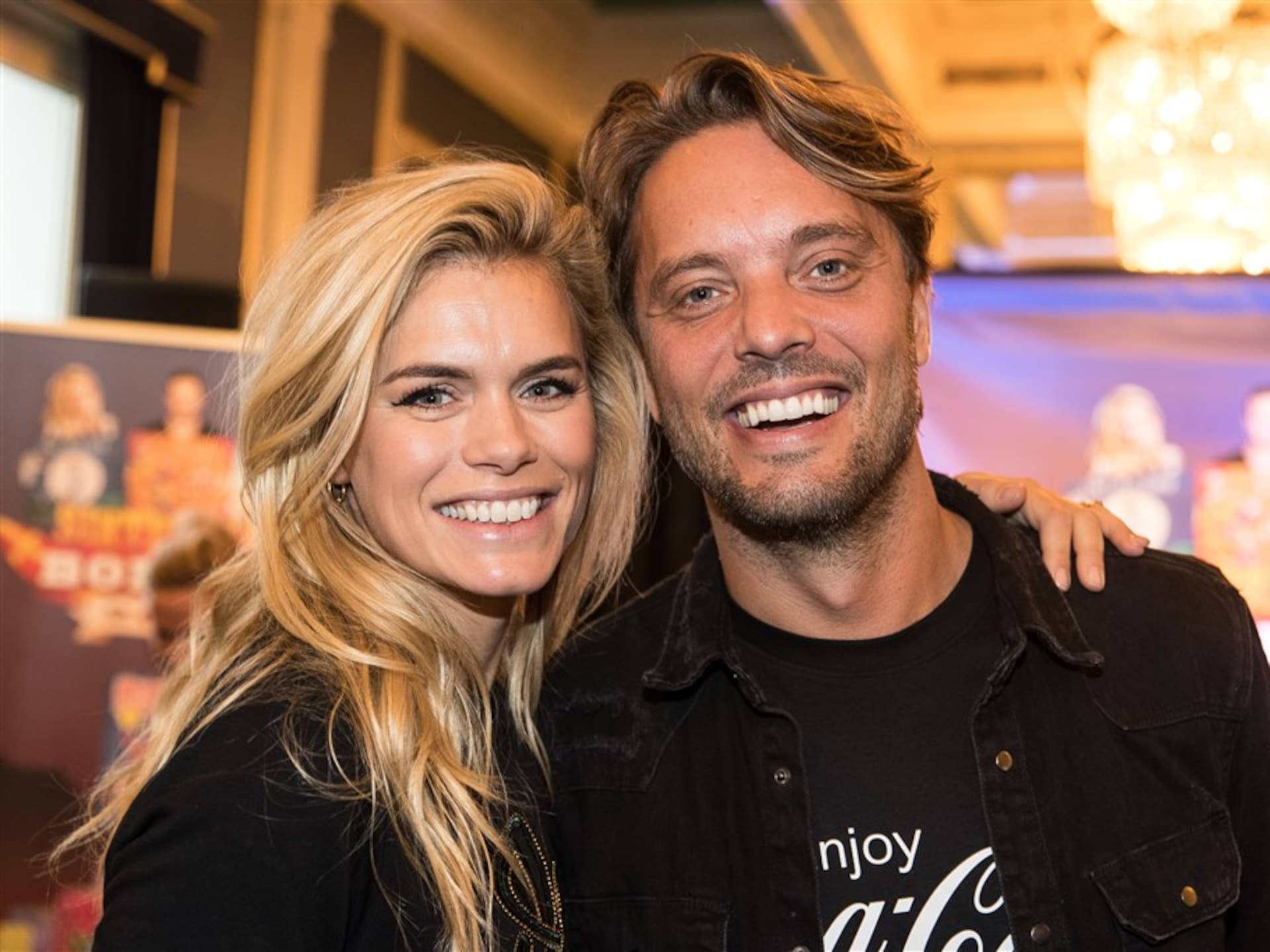 Nicolette van Dam en Bas Smit vieren huwelijksdag
