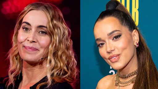 Bibi Breijman deelt kiekje uit kindertijd met haar 'fan' Anouk