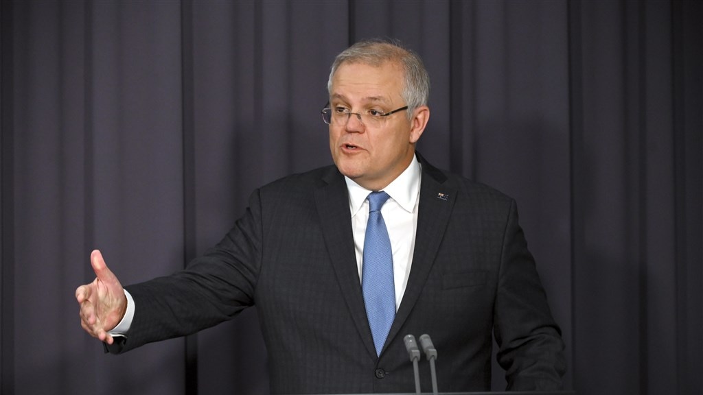 De Australische premier Morrison pleit voor een onafhankelijk onderzoek