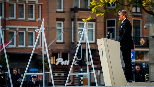 Koning Willem-Alexander maakt indruk met historische speech