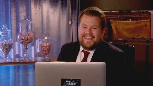 James Corden vermaakt zich kostelijk met quarantainekapsels