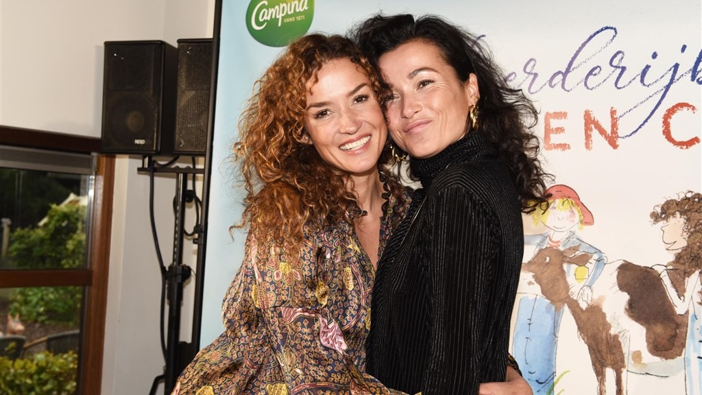 Birgit over zoontje Chico en dochter van Katja Schuurman