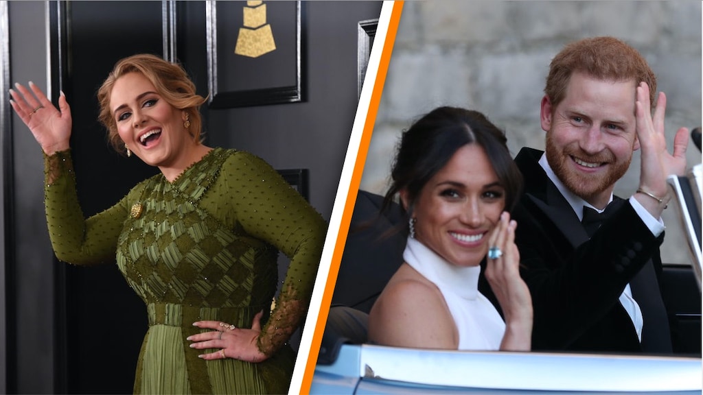Adele schiet prins Harry en Meghan te hulp in LA