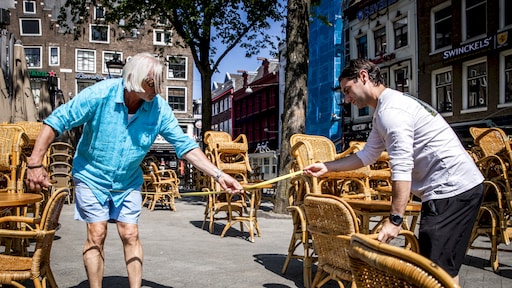 Nieuwe versie horecaprotocol: maximaal twee personen binnen 1,5 meter