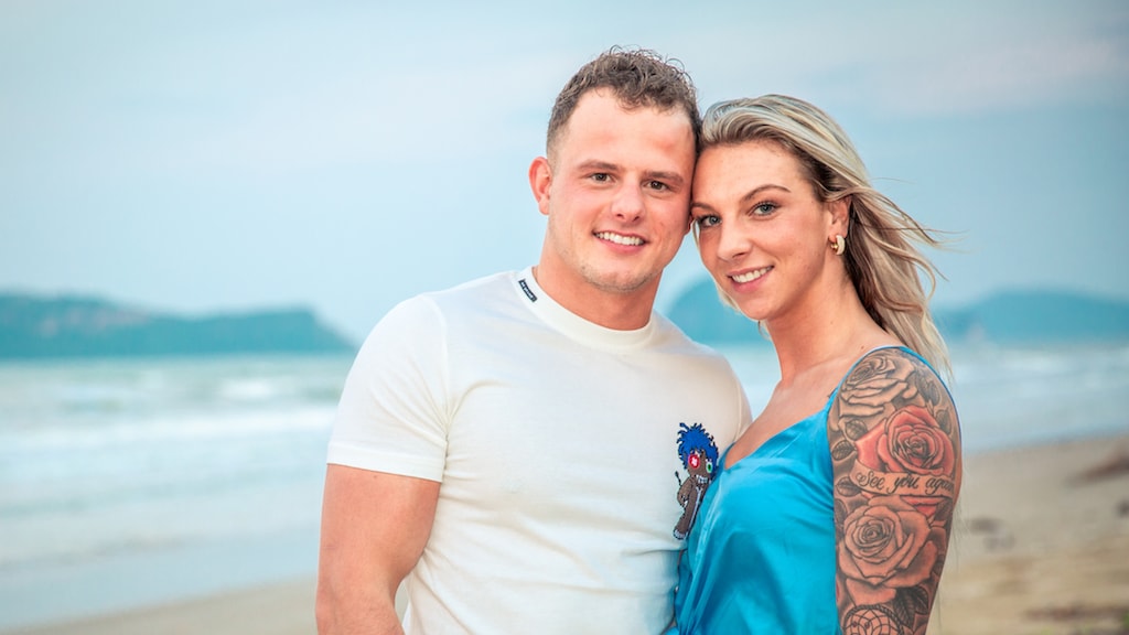 Gianni en Melissa van Temptation delen kleurrijke gender reveal