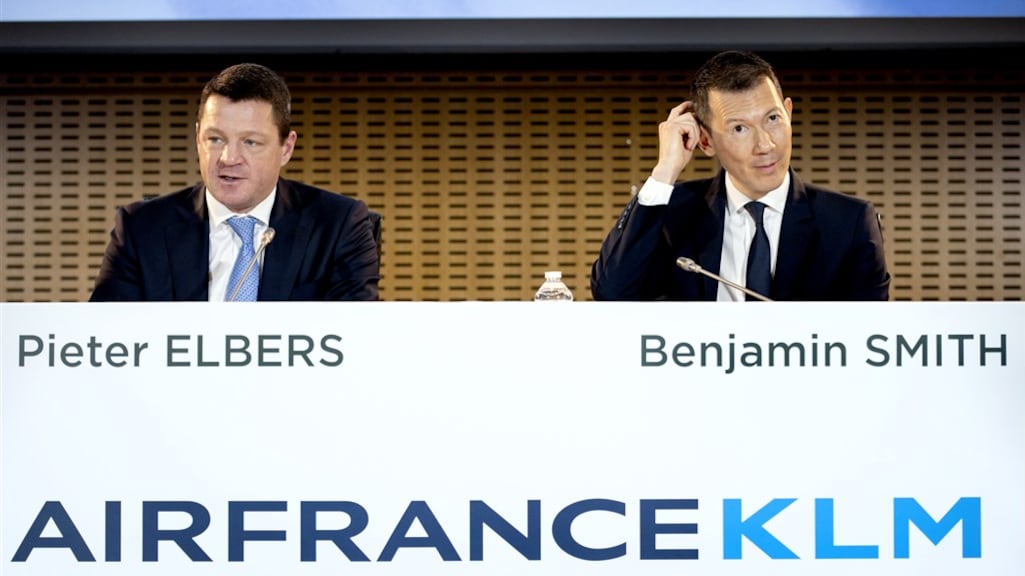 Aandeelhouders Air France-KLM stemmen voor bonus topman Smith