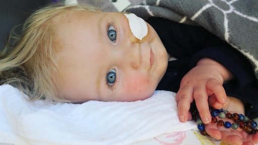 Zieke baby Jayme wordt waarschijnlijk in augustus in Hongarije behandeld