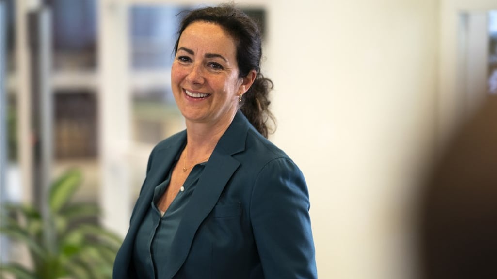 Burgemeester Halsema van Amsterdam.