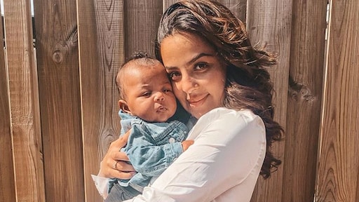 Rodanya van Temptation kan er niet bij hoe snel zoontje groeit