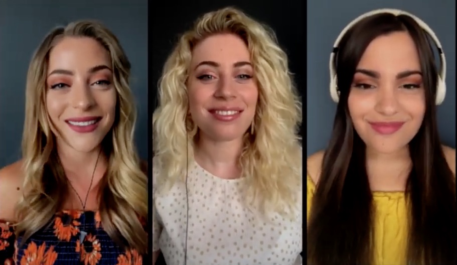 OG3NE's Lisa, Amy & Shelley veranderen in Earth, Wind & Fire