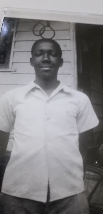 Humphrey Lamur toen hij twaalf jaar oud was, het jaar waarin overgrootmoeder Eliza overleed.