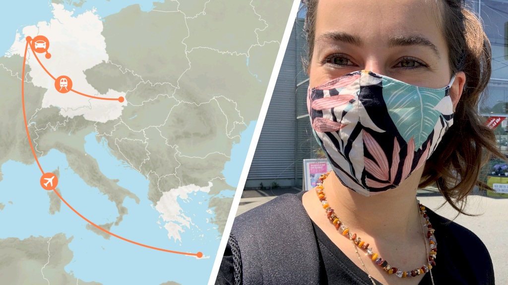 Laura op vakantie in Europa: 'Moeten kinderen mondkapjes op?'