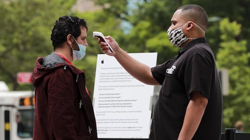 Aantal nieuwe coronabesmettingen VS hoogste in twee maanden tijd