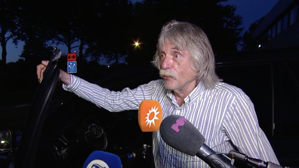 Johan Derksen witheet: 'Genee is een geweldige lul'