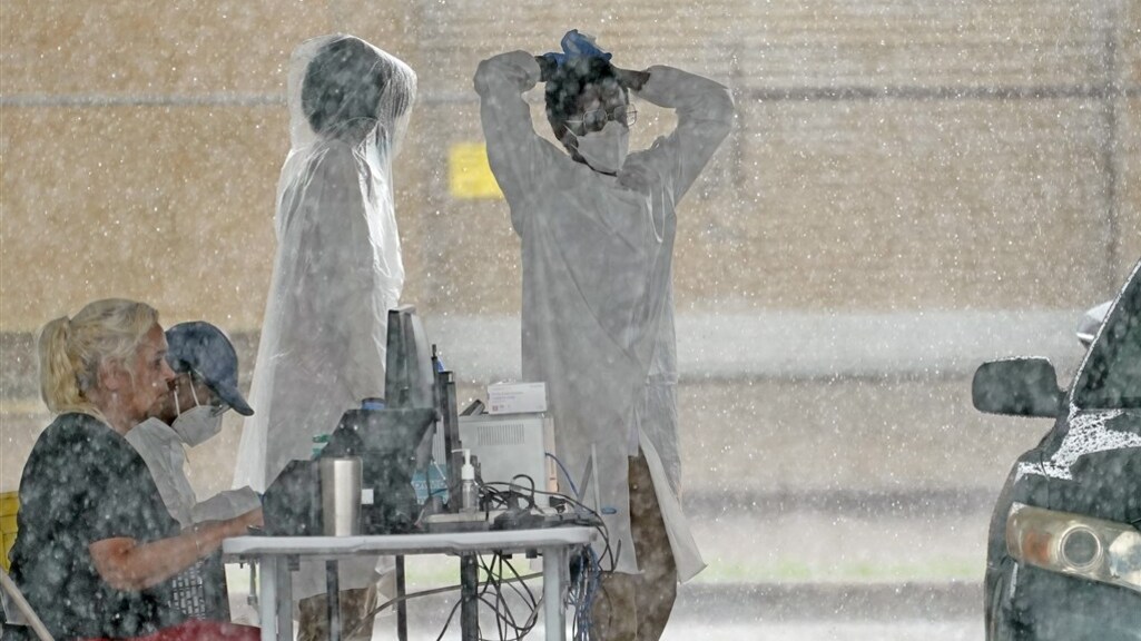Aantal dagelijkse besmettingen VS nadert piek van april