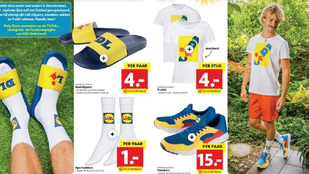 Wansmaak als perfecte marketing: ook Lidl scoort met eigen kledinglijn
