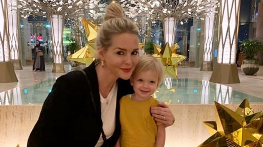 Ochtendritueel Chantal Janzen verstoord door zoontje Bobby