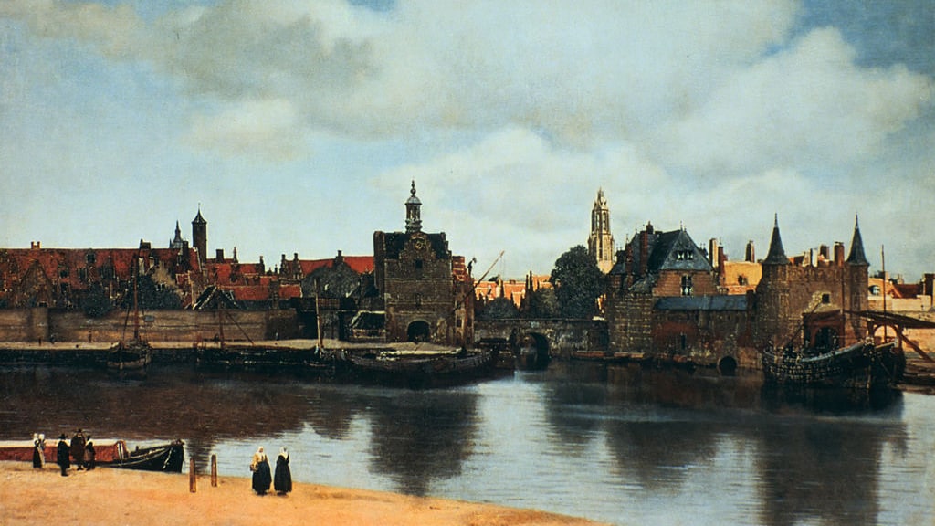 Gezicht op Delft van Johannes Vermeer.