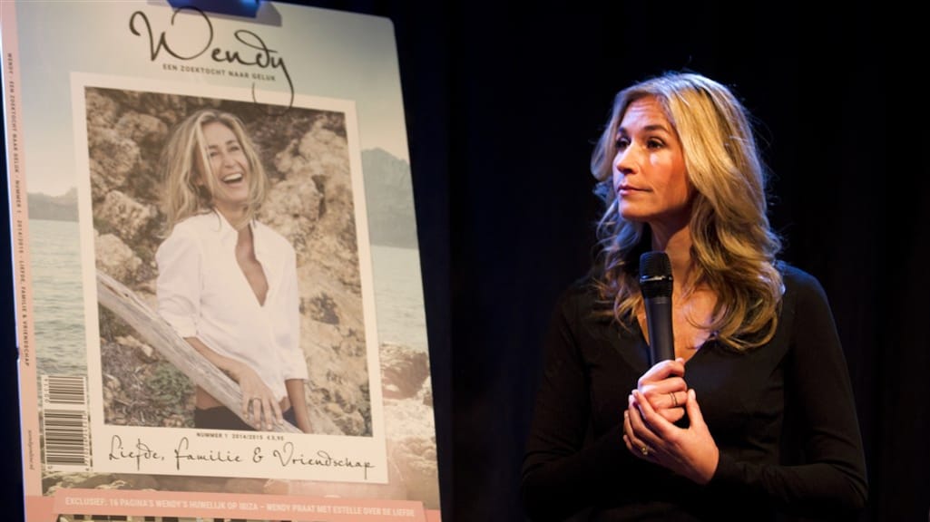 Presentatie Wendy Magazine eind 2014.