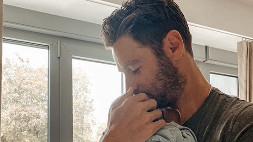 Voormalig GTST-soapie Louis Talpe is nu een papa