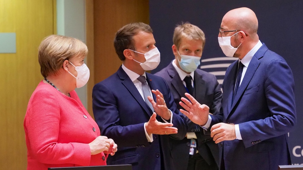 Op de EU-top moeten leiders mondkapjes dragen.