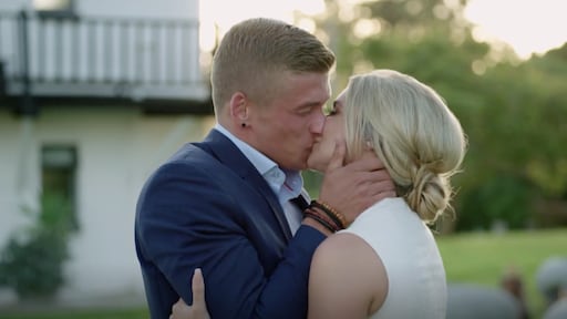 Bachelorette-keuze Gaby Blaaser viel Rick rauw op zijn dak