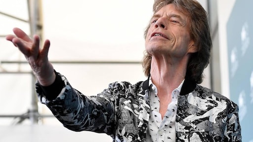 Zoon (5) Mick Jagger lijkt als twee druppels water op z'n rockstervader