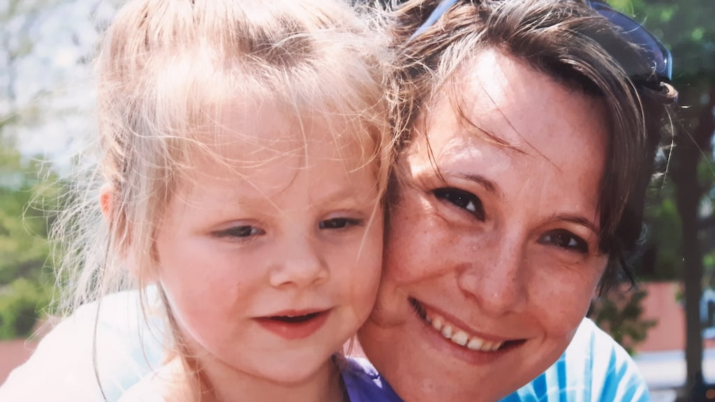 Ingrid en haar dochtertje