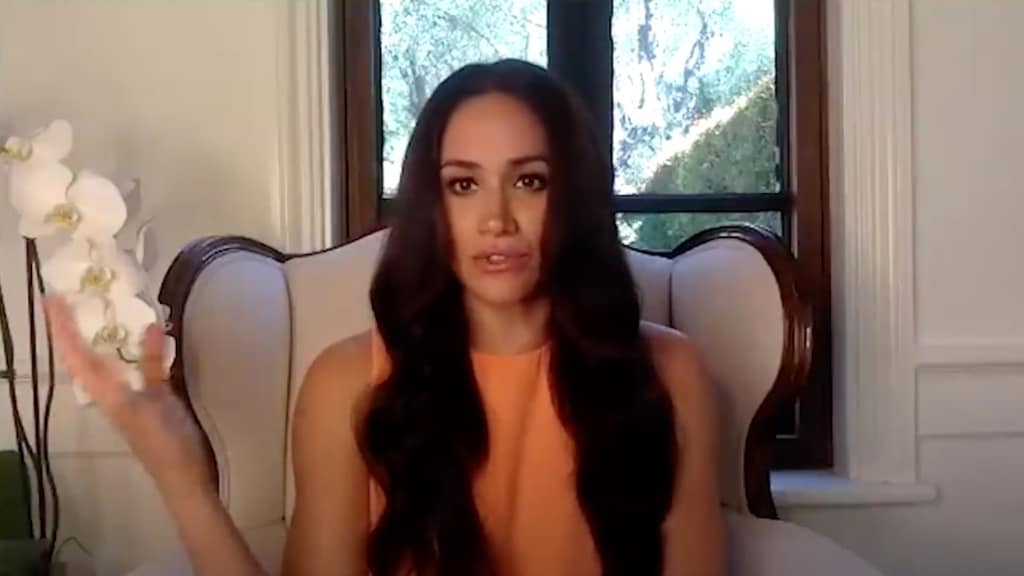 Meghan Markle openhartig: 'Gek om terug te zijn in VS'