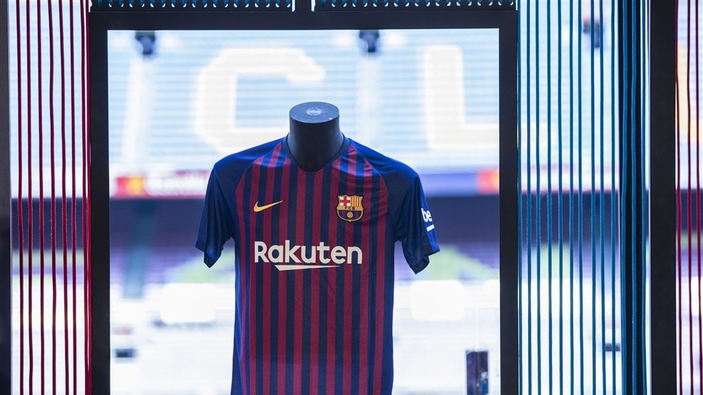 Het shirt van FC Barecelona