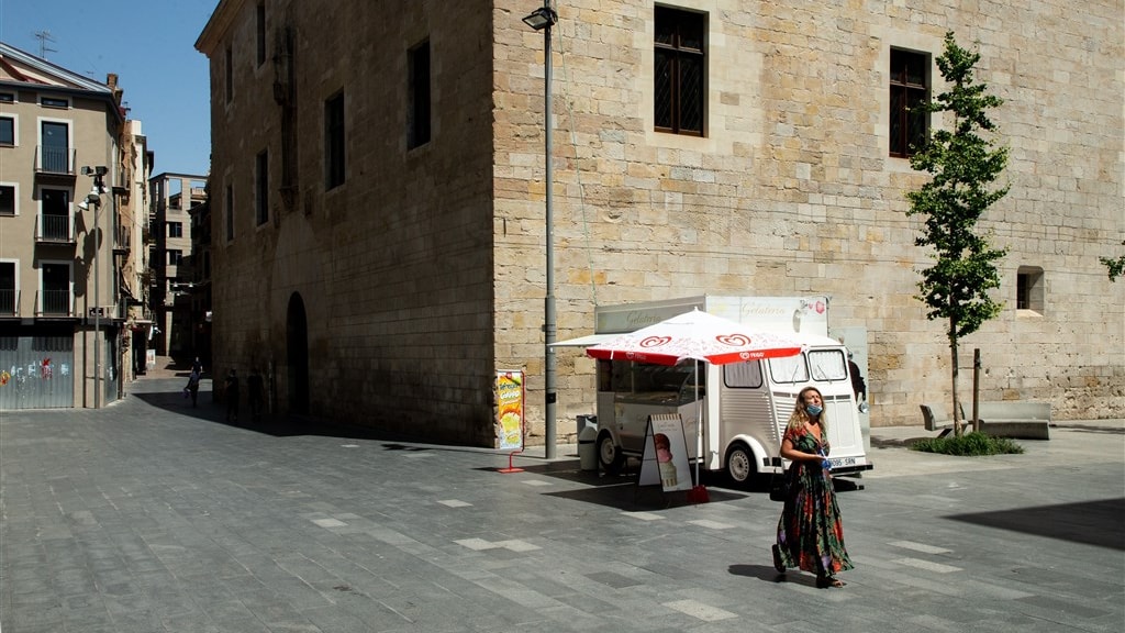 Na besmettingen bij fruitbedrijven, moest de regio Lleida opnieuw in Lockdown