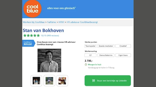 Supercreatieve sollicitatie van Stan is hit op Linkedin (maar krijgt hij de baan ook?)