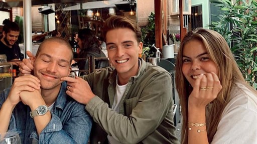 1,5 meter afstand houden, niet voor Eloise en Robbert Rodenburg