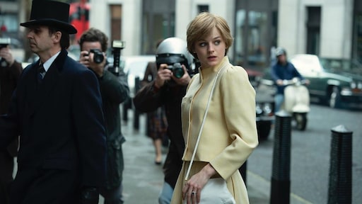 The Crown geeft nieuwe beelden 'prinses Diana' vrij