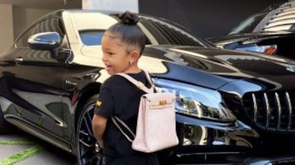 Kylie Jenners dochtertje Stormi