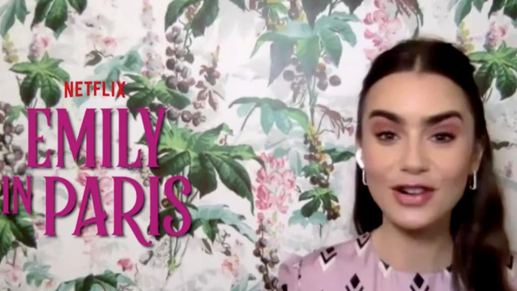 Lily Collins: 'Emily in Paris komt op het perfecte moment uit'