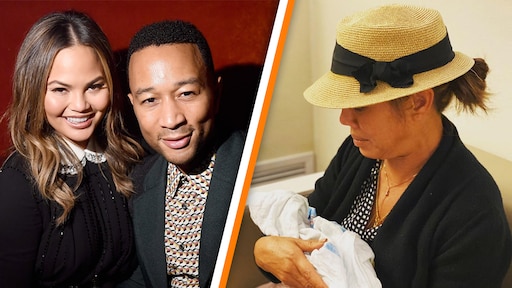 Moeder Chrissy Teigen neemt afscheid van overleden kleinzoon