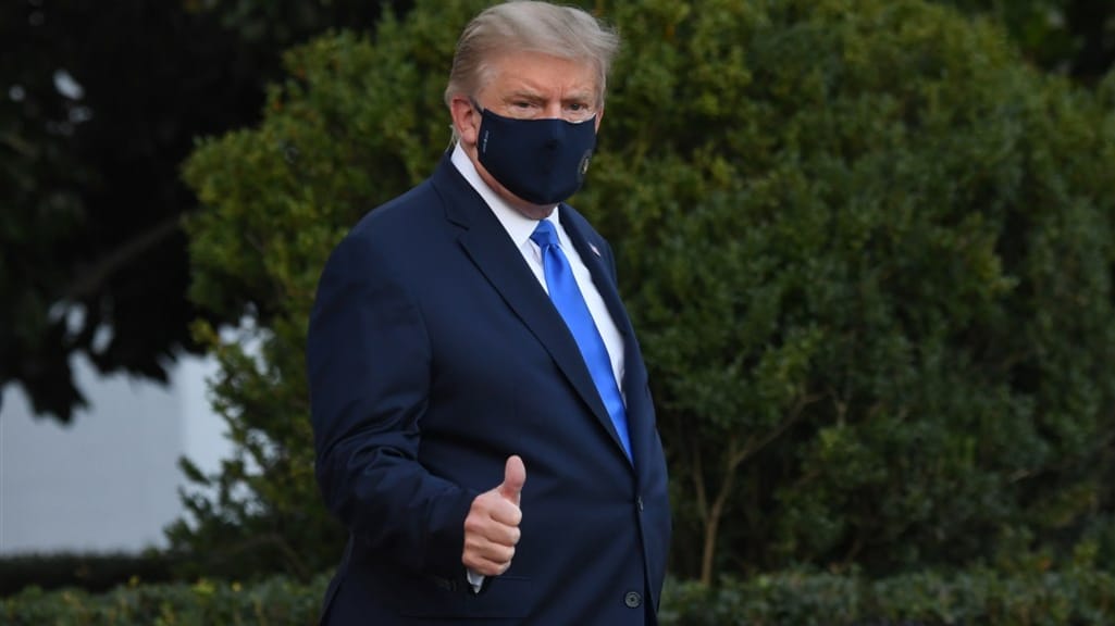 Trump vanuit ziekenhuis: 'Volgens mij gaat het prima met me'