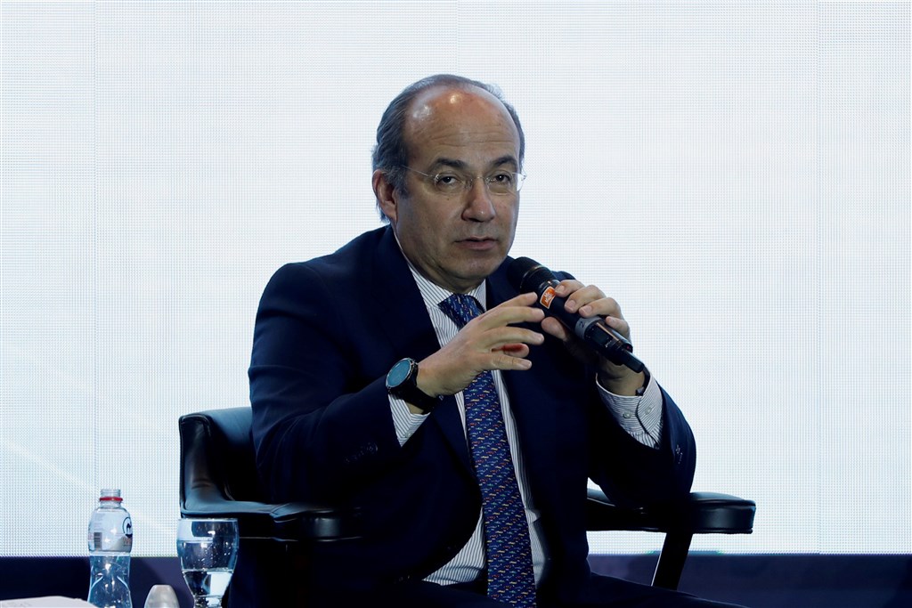 Oud-president Felipe Calderon begon met de 'War on Drugs'.