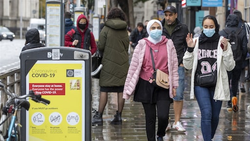 Kabinet Ierland besluit tot lockdown van zes weken