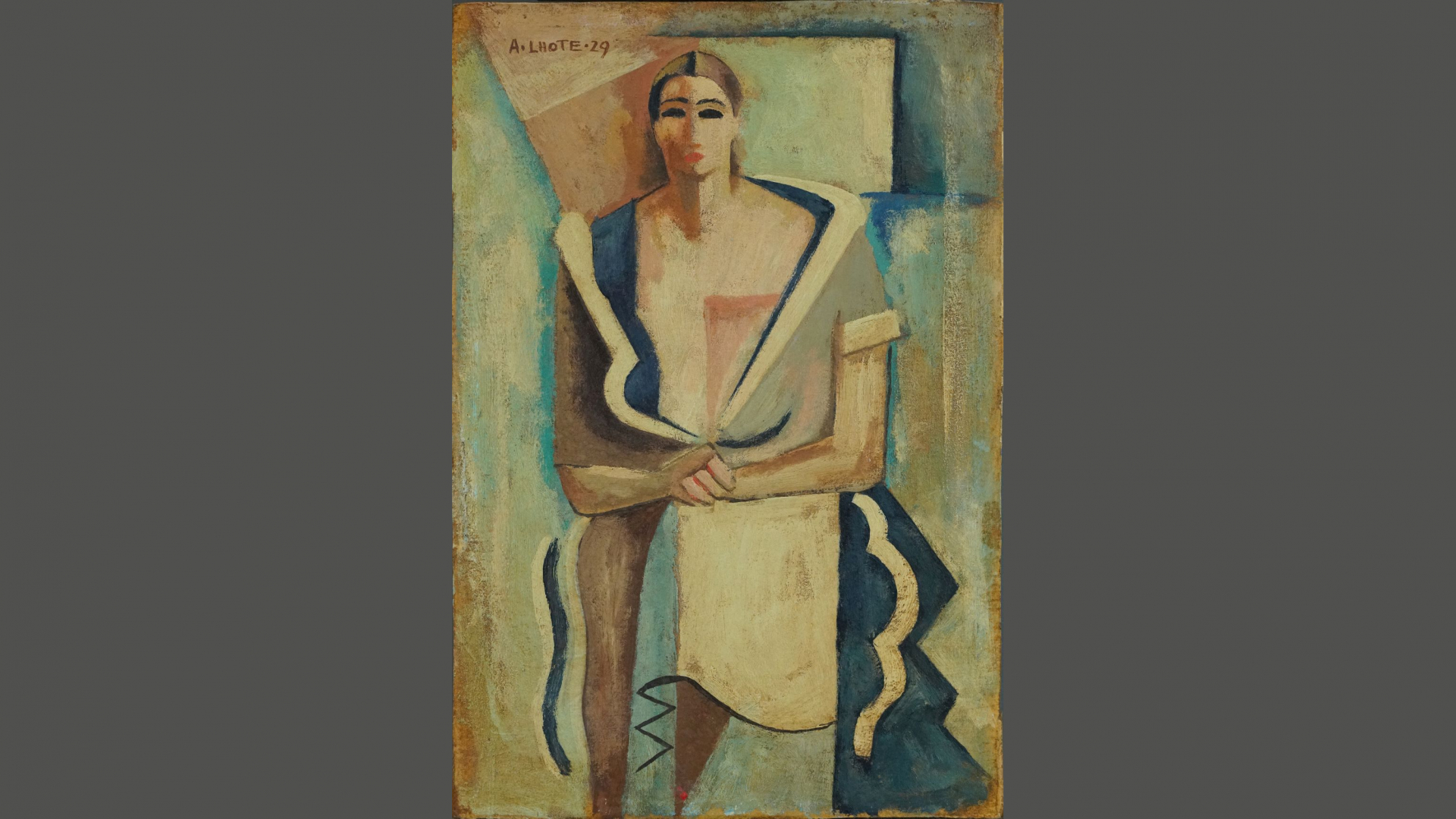 Het schilderij dat Bob heeft gekocht op Marktplaats.