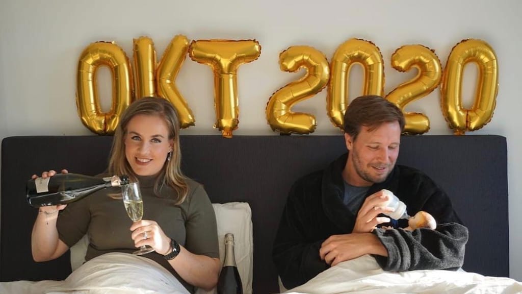 Hoera! De eerste Nederlandse First Dates-baby is geboren