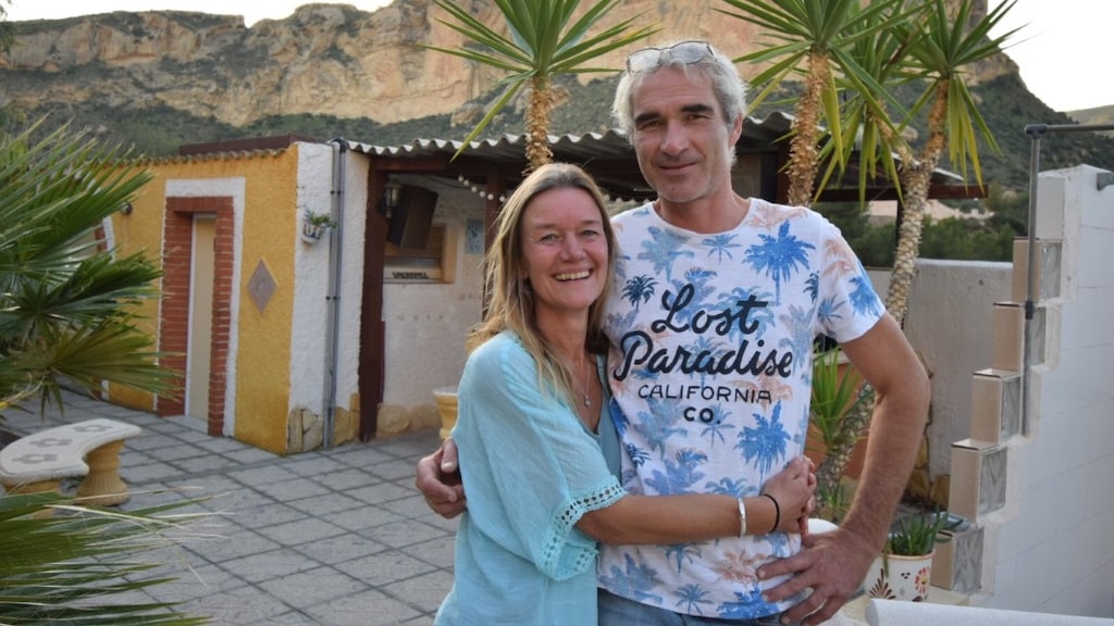 Brigitte en Laurens voor 'Ik Vertrek'