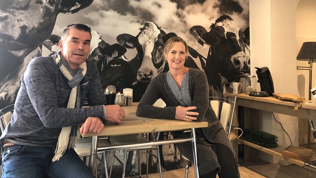 Ronald en Janine voor 'Ik Vertrek'