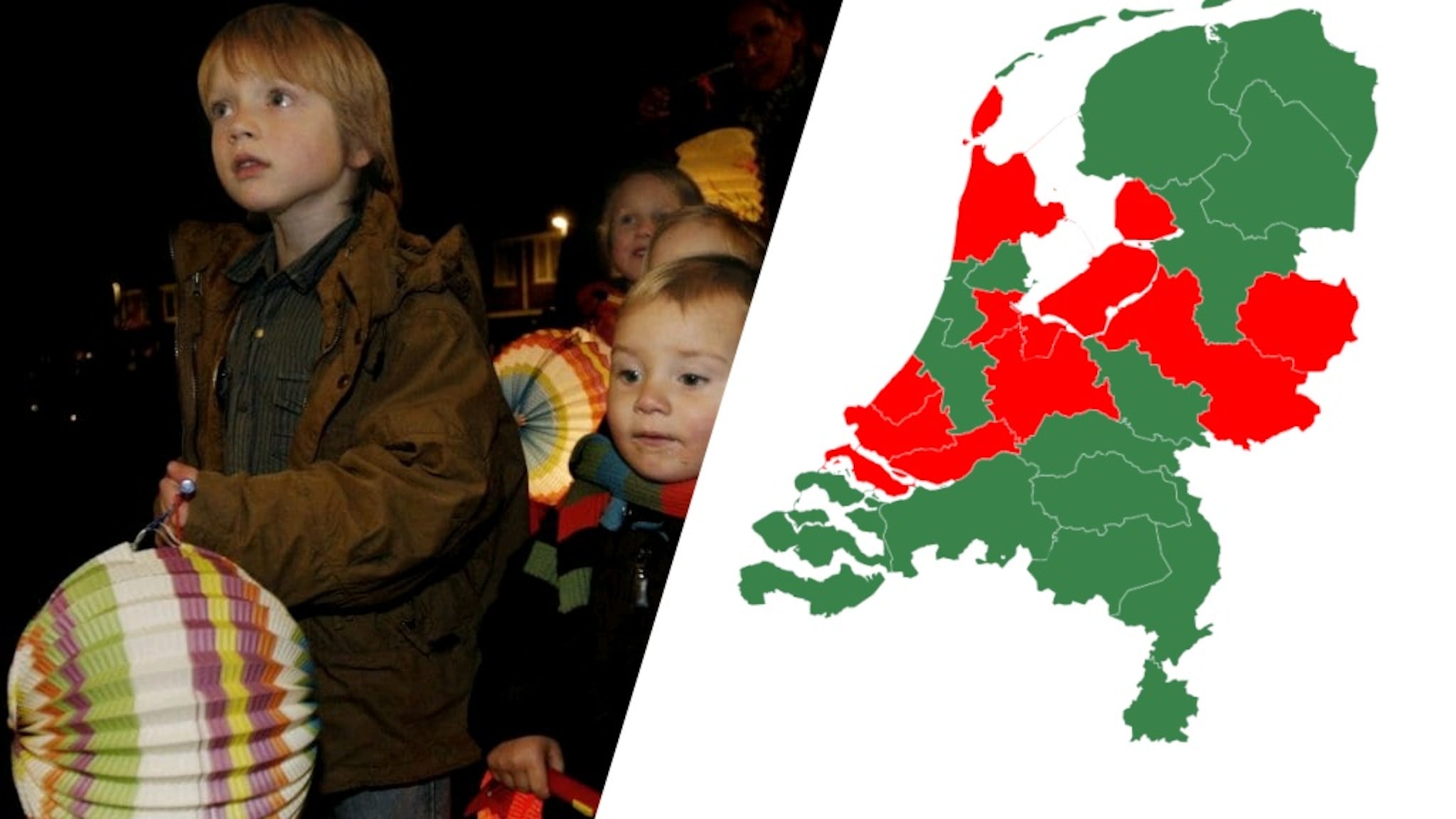 Vanavond langs de deuren? In deze regio's wordt Sint-Maarten afgeraden